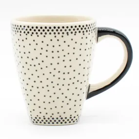 Square Cup 12 oz in Black Elegance