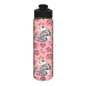 Stainless Steel Sipper Bottle -  Panda and Bird