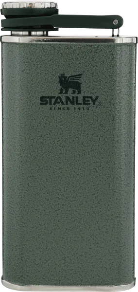 Stanley Classic Wide Mouth Pocket Flask Hammertone Green - 230ml