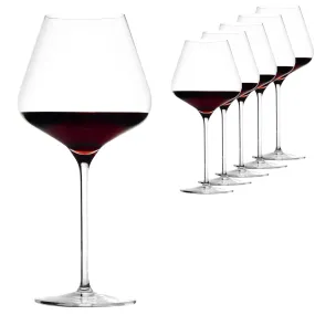 Stolzle Quatrophil Burgundy Red Wine Glass - Set of 6