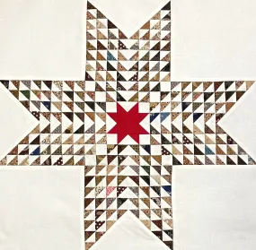 Strawberry Stars Quilt Pattern