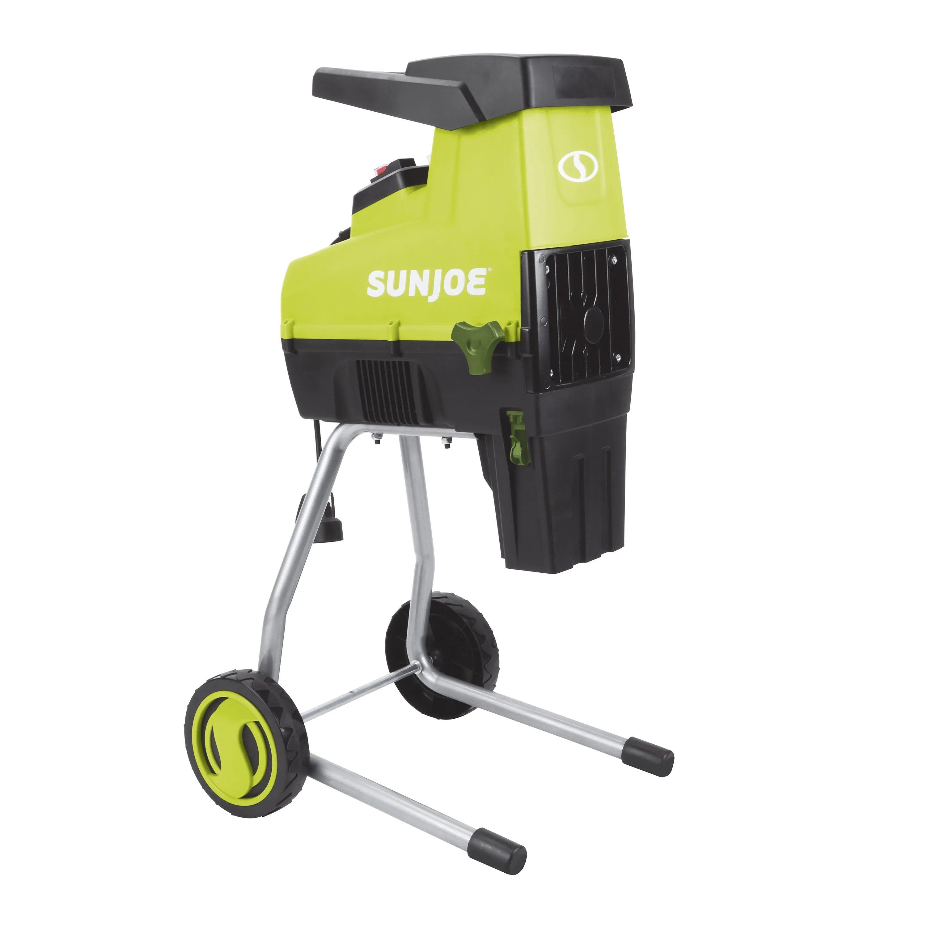 Sun Joe CJ603E Silent Electric Wood Chipper   Shredder W/ Collection Bag | 1.7-inch Cutting Diameter | 15-Amp