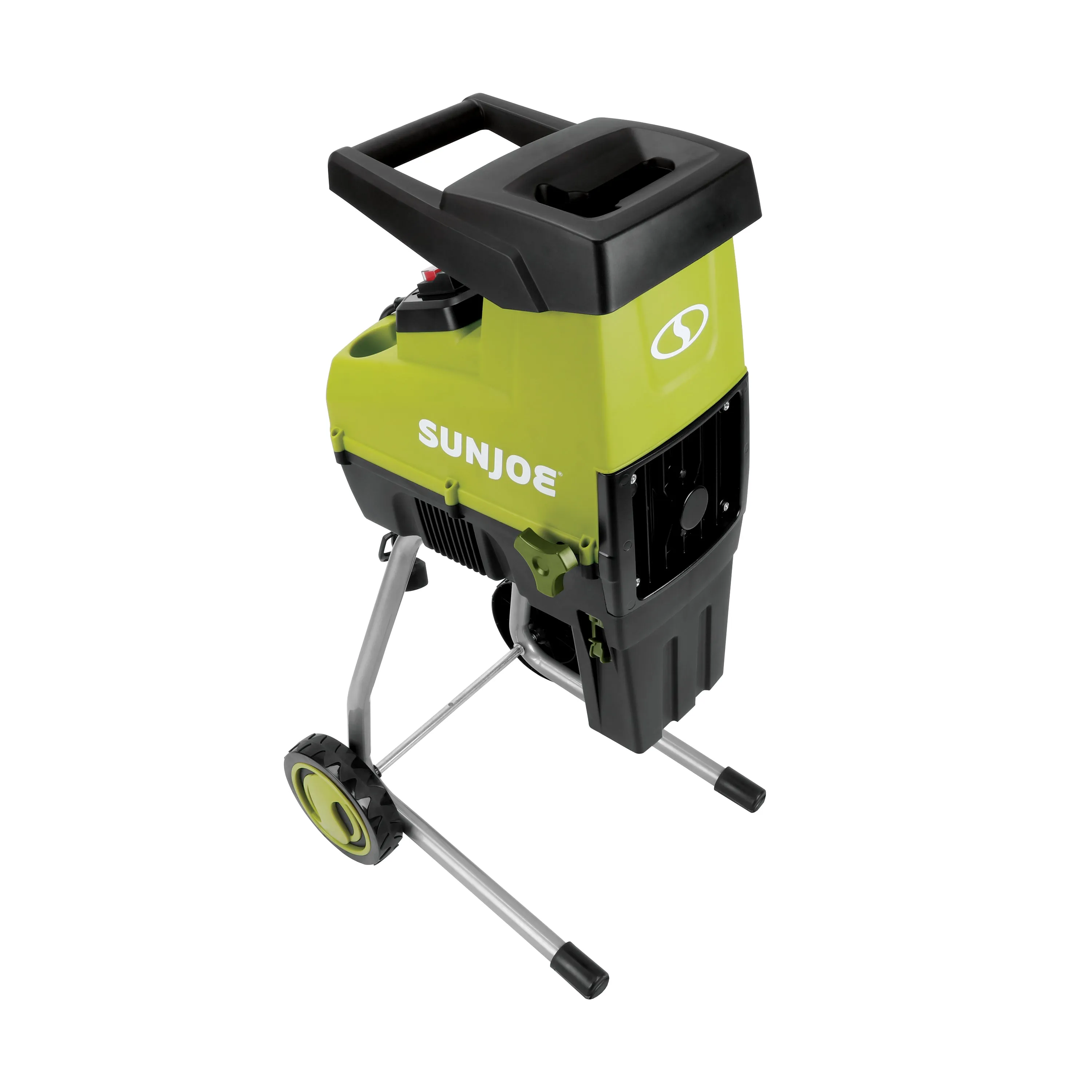 Sun Joe CJ603E Silent Electric Wood Chipper   Shredder W/ Collection Bag | 1.7-inch Cutting Diameter | 15-Amp