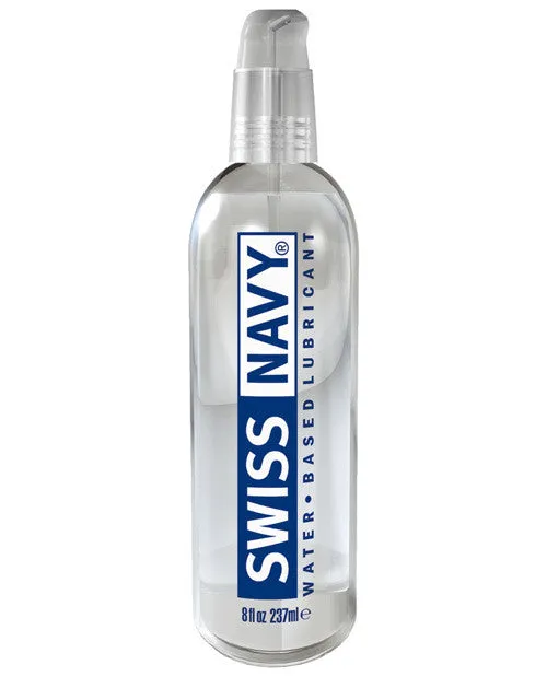 Swiss Navy Water Based Lube - 8 Oz