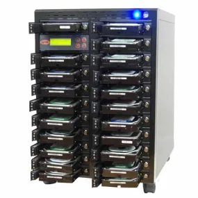 SySTOR 1:20 SATA Hard Disk Drive / Solid State Drive (HDD/SSD) Clone Duplicator/Sanitizer - High Speed (150MB/sec) (SYS2020HS)