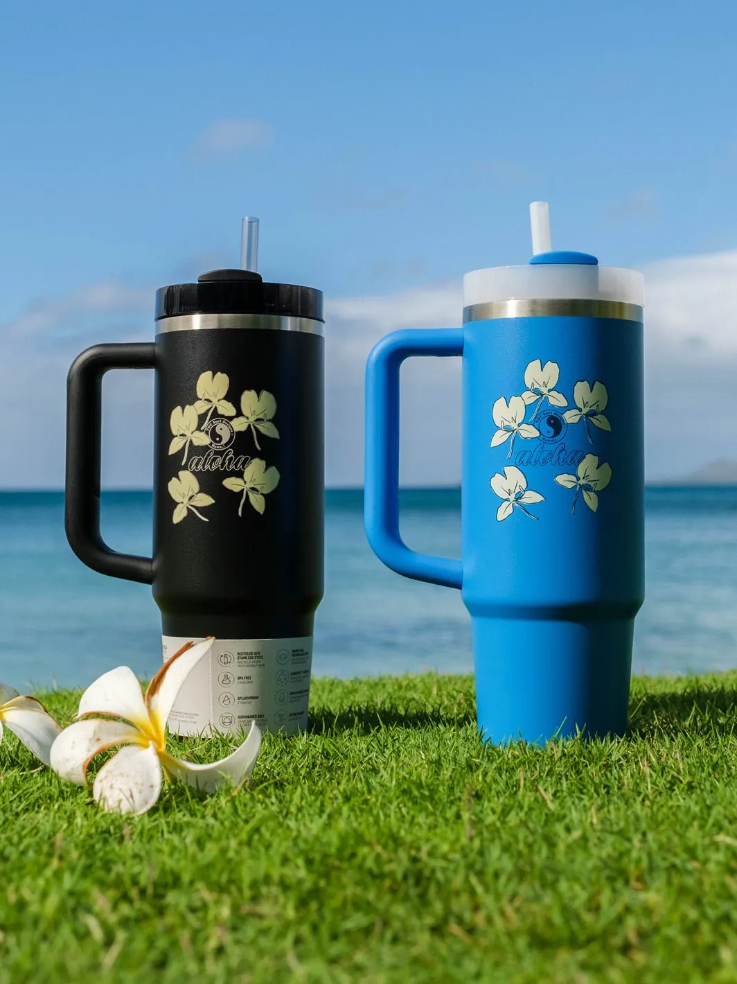 T&C Surf 30 oz White Ginger Stanley Quencher H2.0 Flowstate™ Tumbler