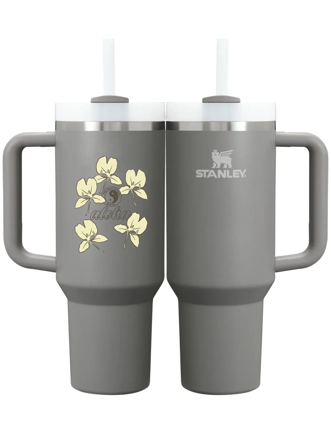 T&C Surf 30 oz White Ginger Stanley Quencher H2.0 Flowstate™ Tumbler