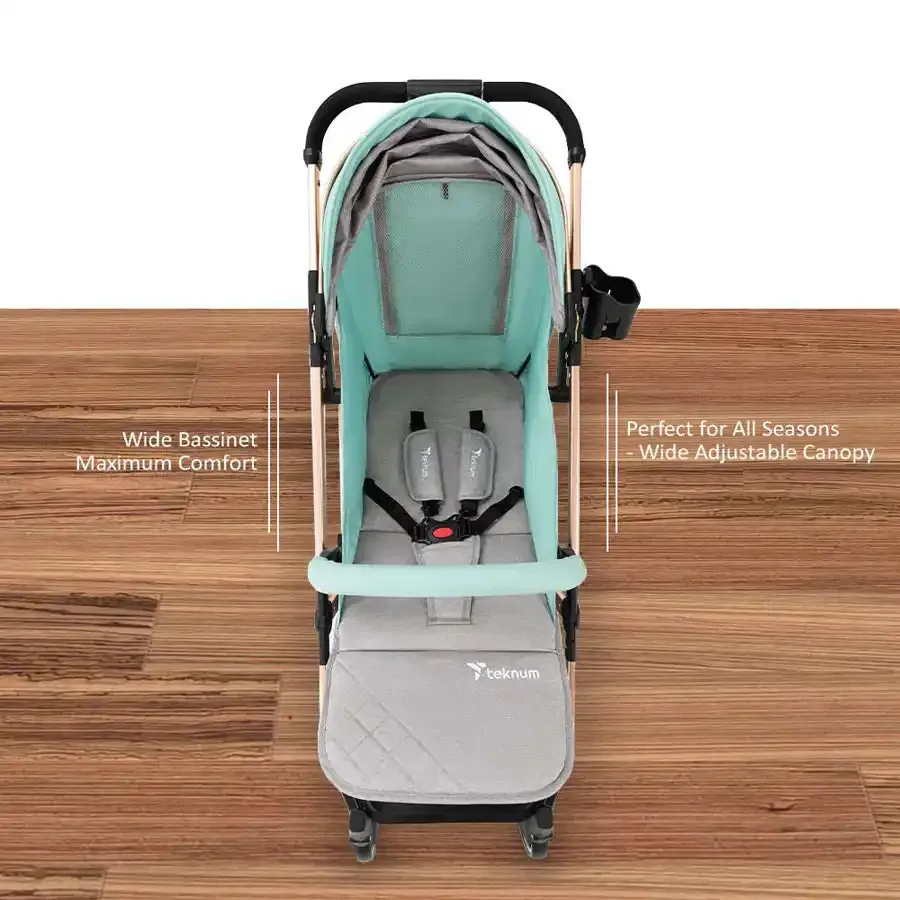 Teknum Explorer Travel Stroller (Mint Green)