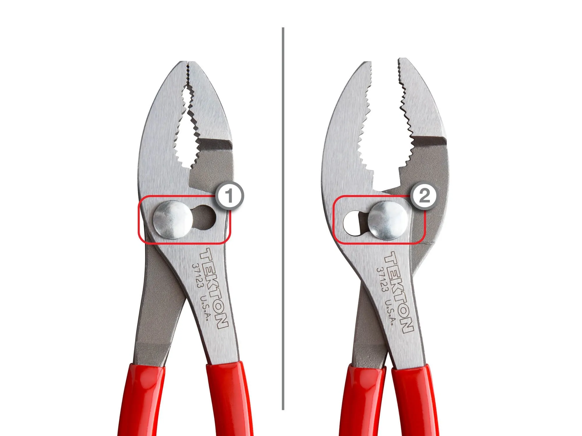 Tekton 37123 8-Inch USA  Slip Joint Pliers