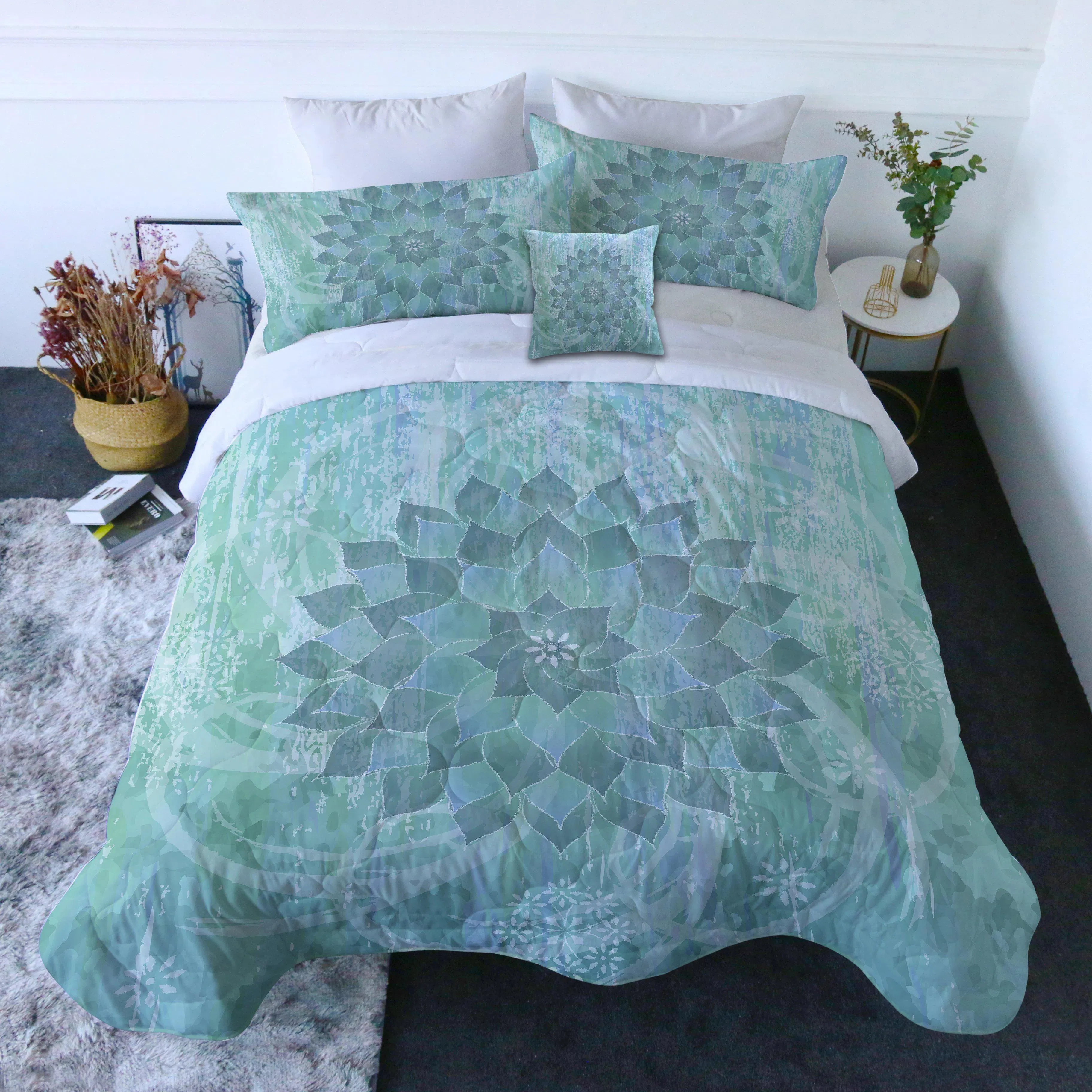 The Ocean Hues Quilt Set