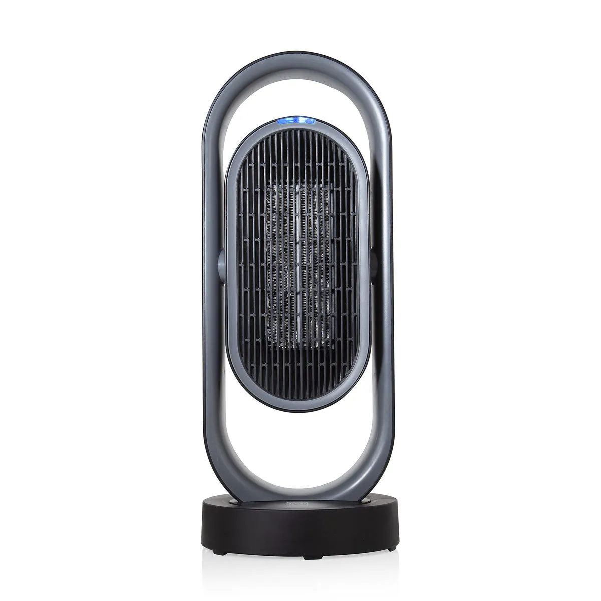 Tower Fan Heater Electric Black Ceramic Timer Portable Oscillating Remote 1.8kW