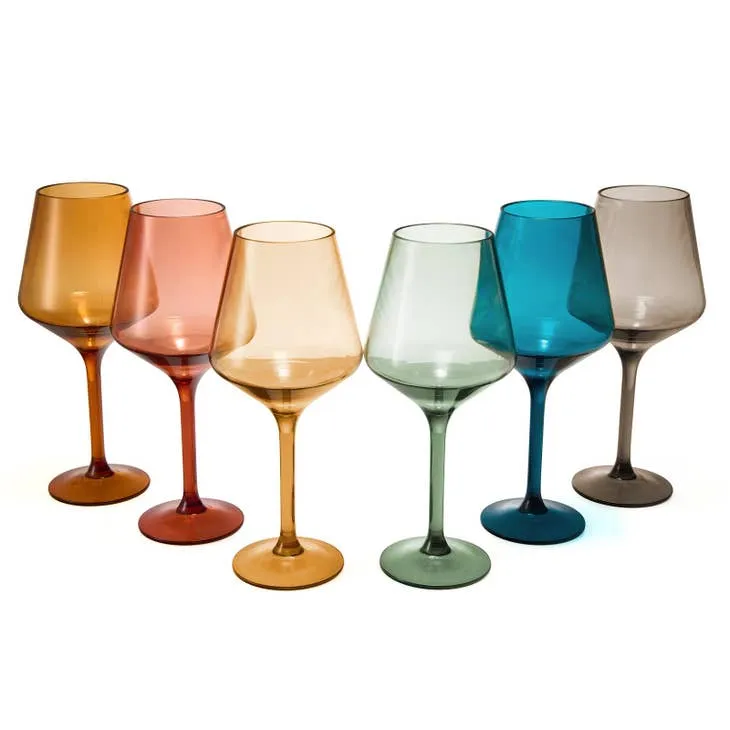 Unbreakable Acrylic Wine Glasses ~ Various Types