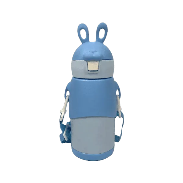 VACUUM THERMOS CUP STEEL WATER BOTTLE RABBIT SHAPE