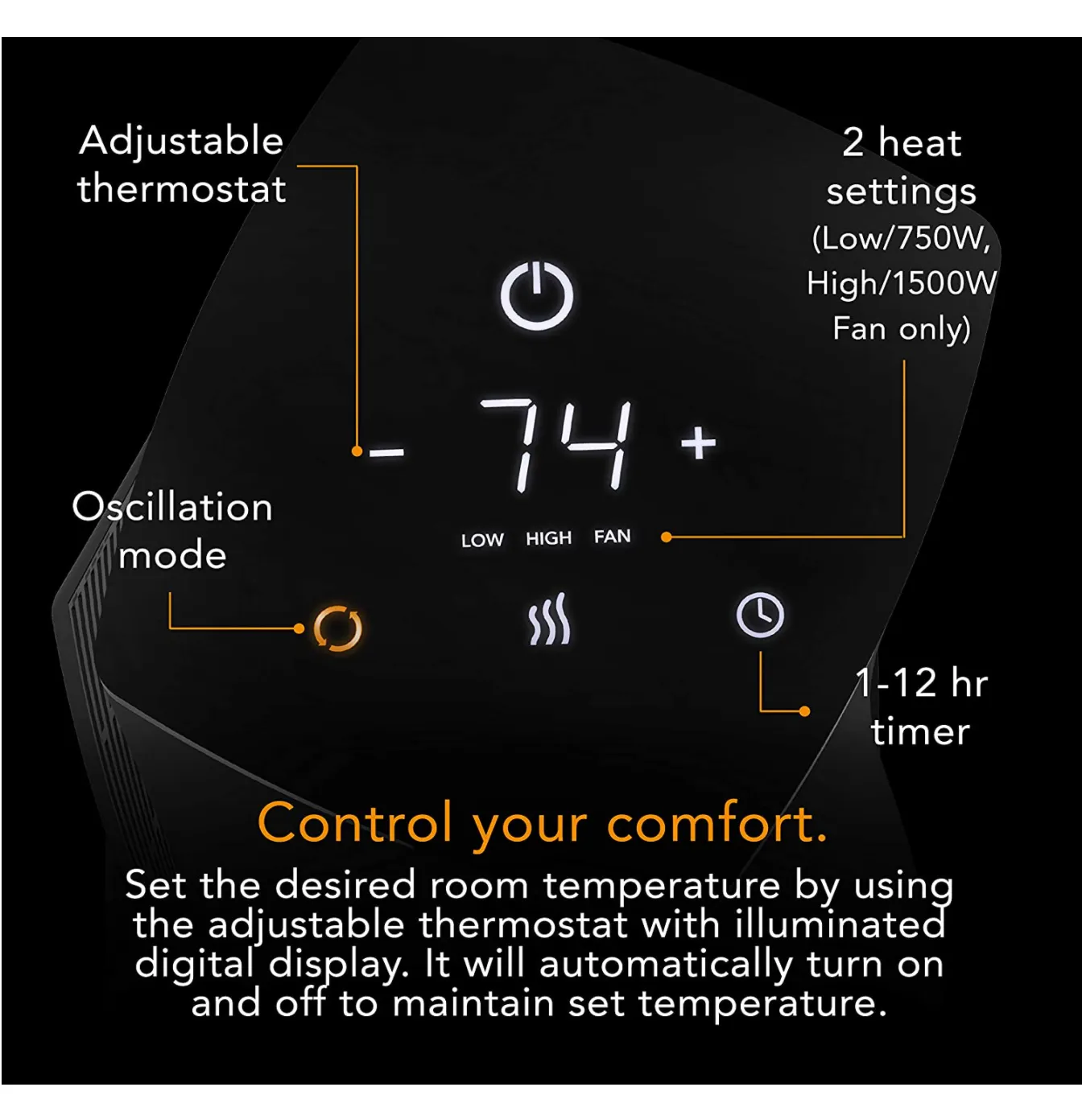 Vornado Oscillating Tower Heater