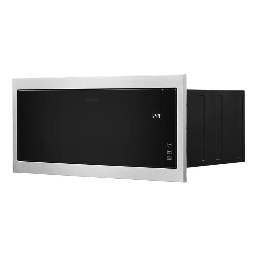 Whirlpool WMT50011KS 1.1 cu. ft. Built-In Microwave with Slim Trim Kit - 14" Height