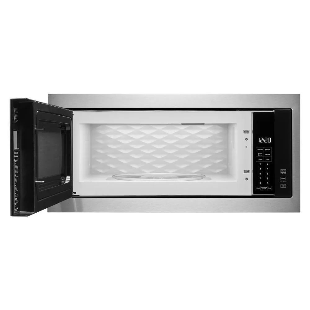 Whirlpool WMT50011KS 1.1 cu. ft. Built-In Microwave with Slim Trim Kit - 14" Height