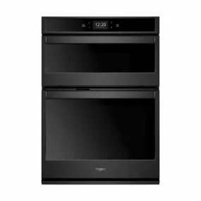 Whirlpool WOC75EC0HB 6.4 cu. ft. Smart Combination Wall Oven with Touchscreen - Black