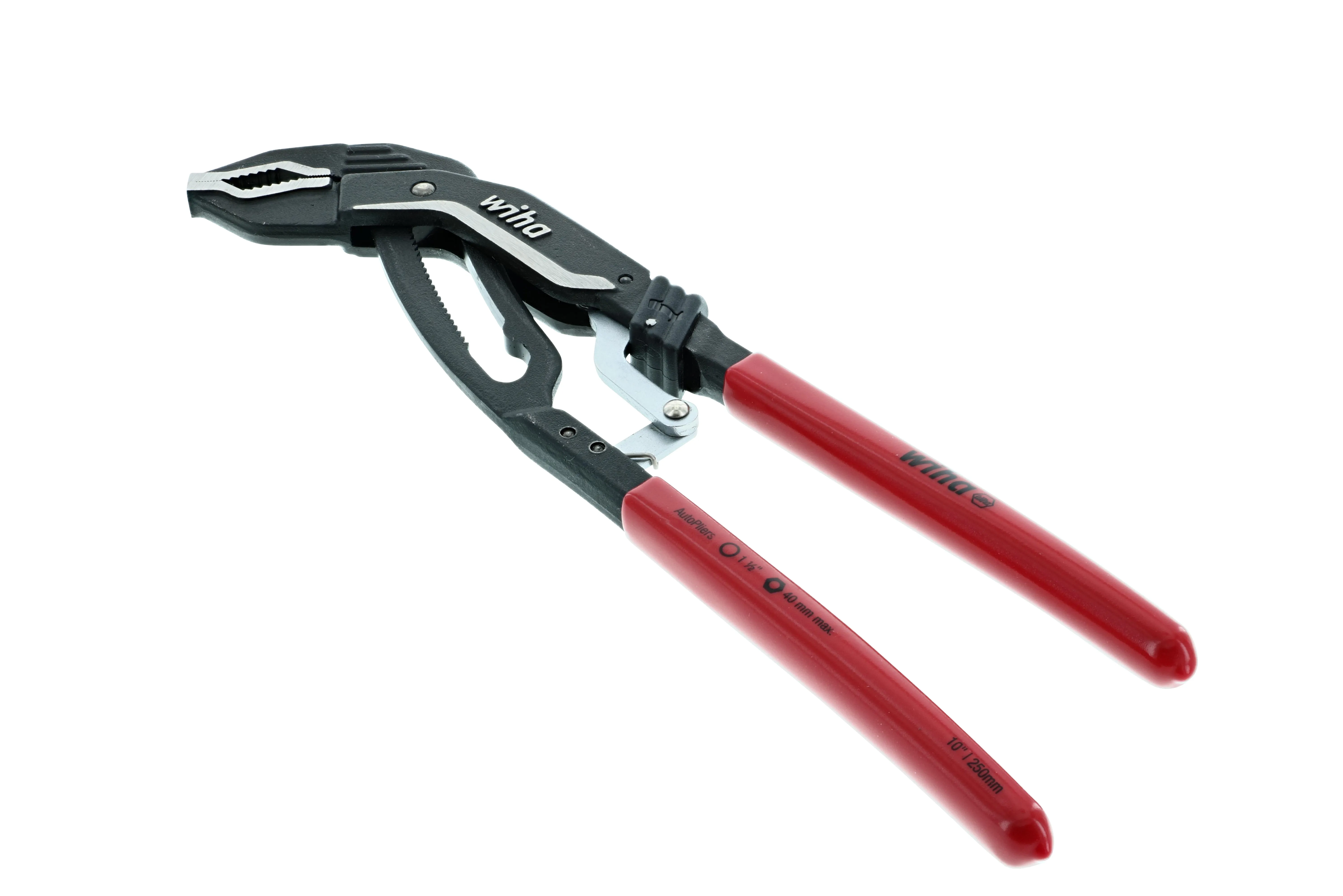 Wiha 32637 Classic Auto Grip V-Jaw Tongue and Groove Pliers 10"