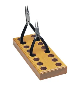 Wood Plier Block - 16 Holes