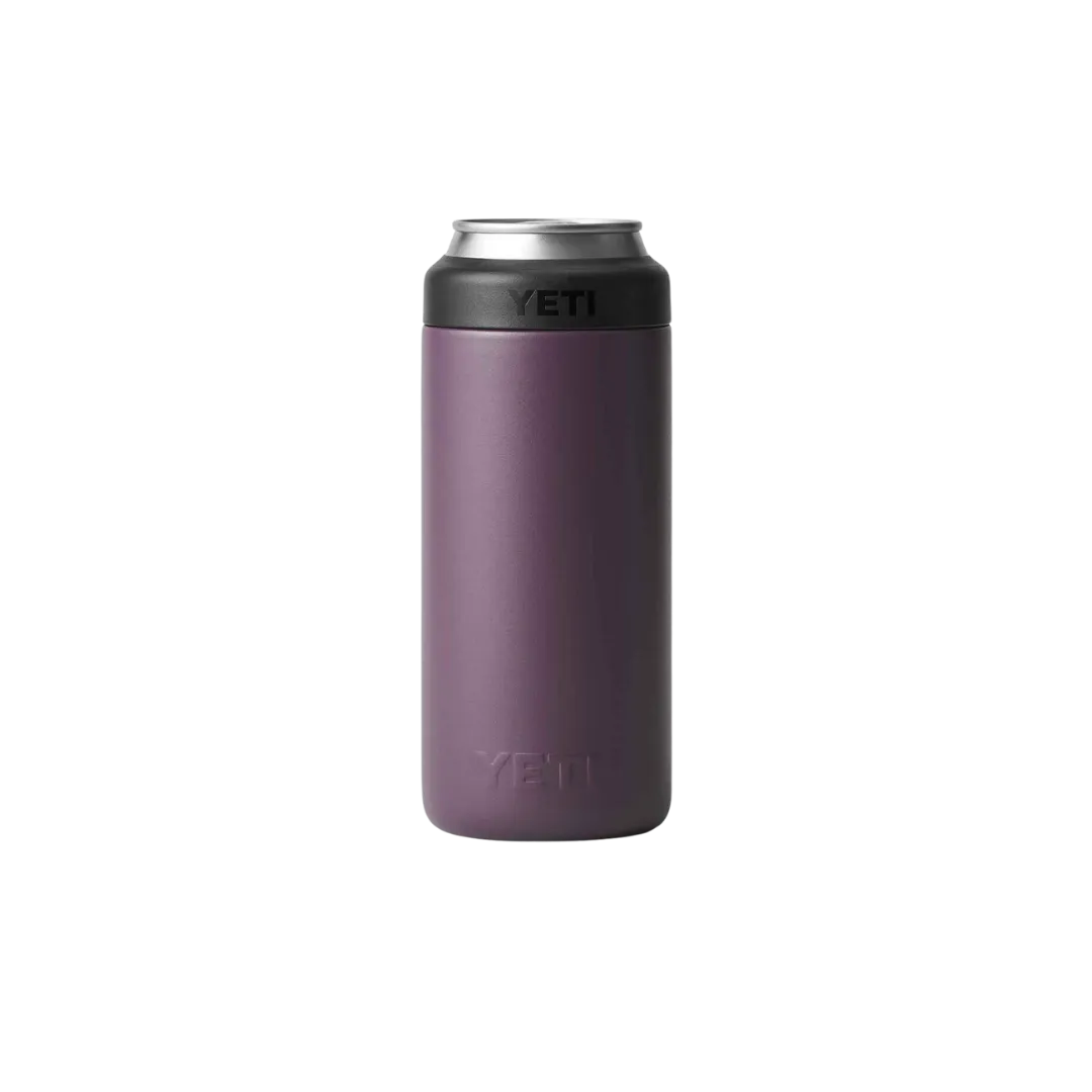 Yeti Rambler 12oz Nordic Purple Slim Can Cooler