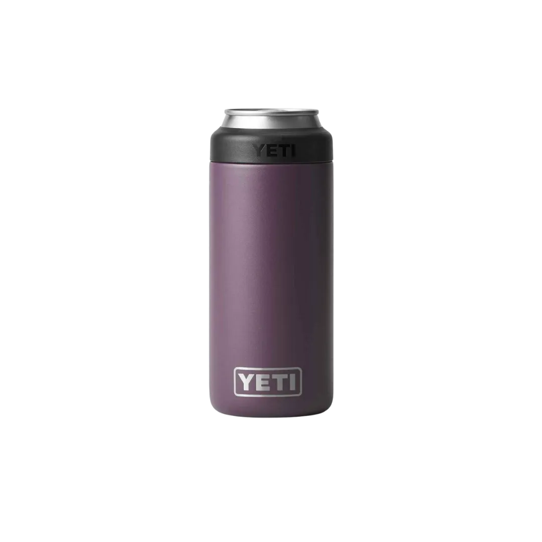 Yeti Rambler 12oz Nordic Purple Slim Can Cooler