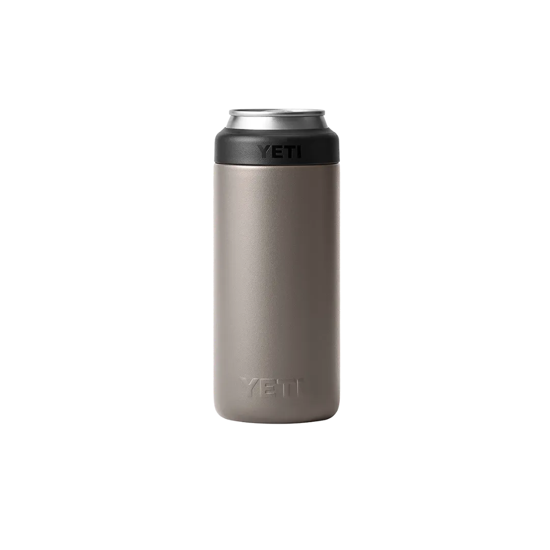 Yeti Rambler 12oz Tail Taupe Slim Can Cooler