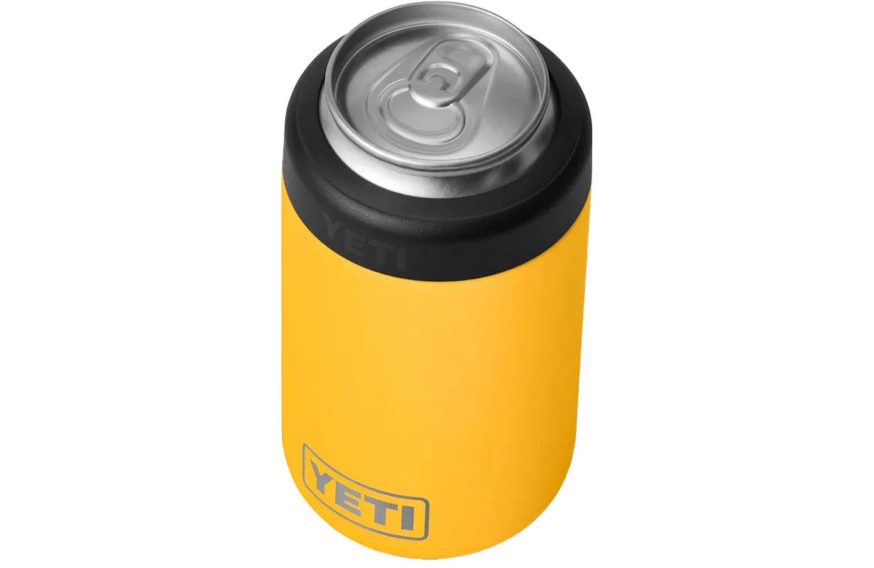 Yeti Rambler 12oz Yellow Colster Can Cooler