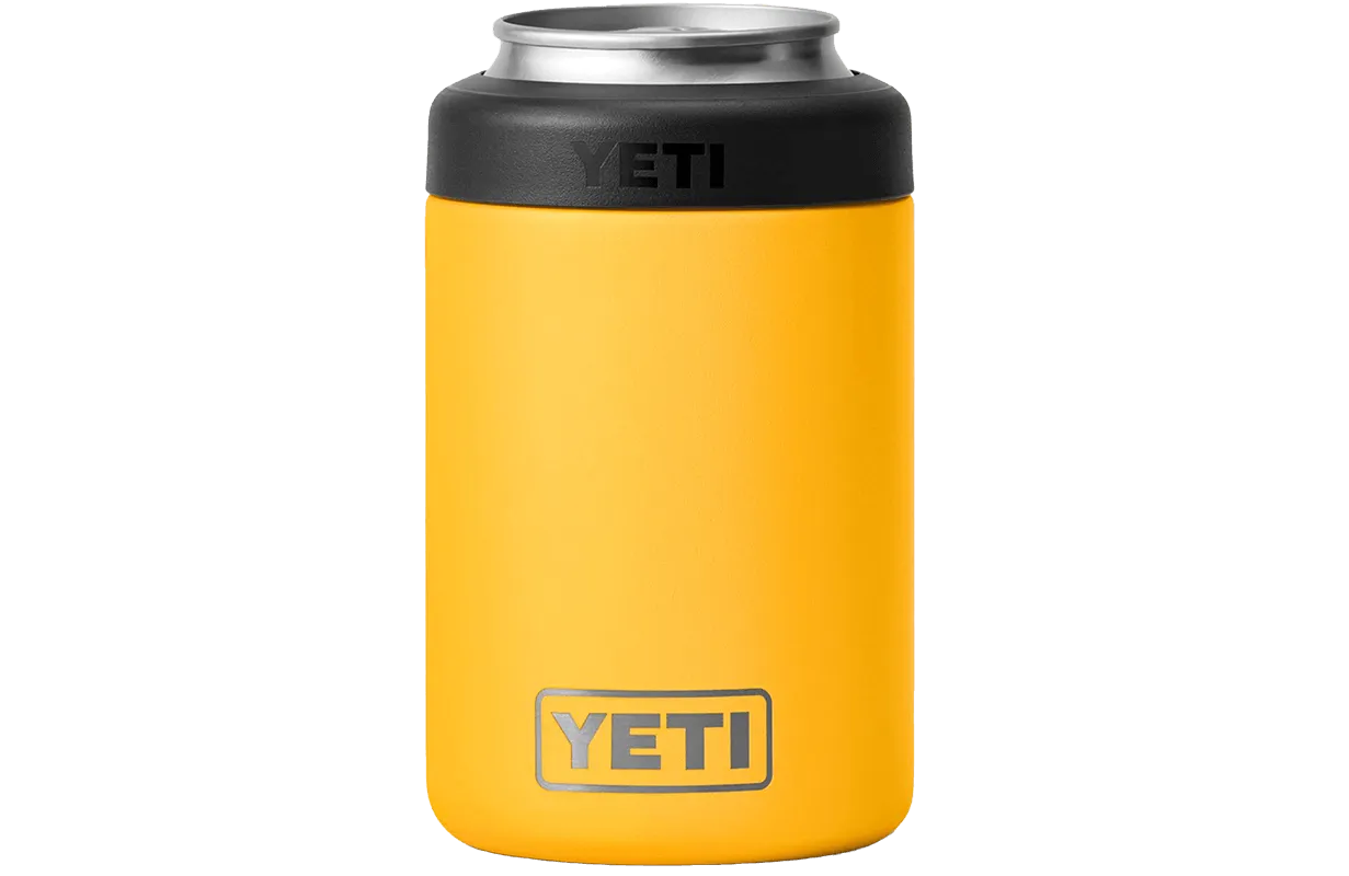 Yeti Rambler 12oz Yellow Colster Can Cooler