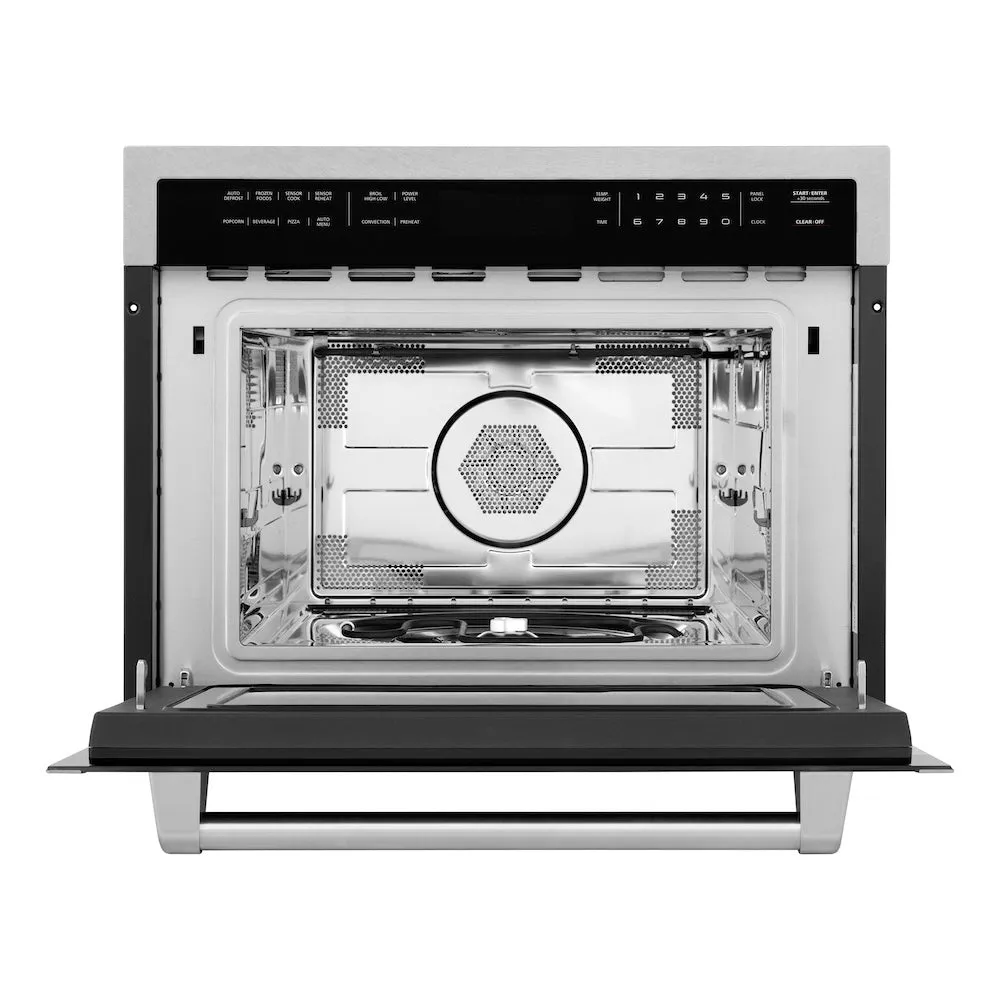 ZLINE 24 in. Built-in Convection Microwave Oven in Fingerprint Resistant Stainless Steel (MWO-24-SS)